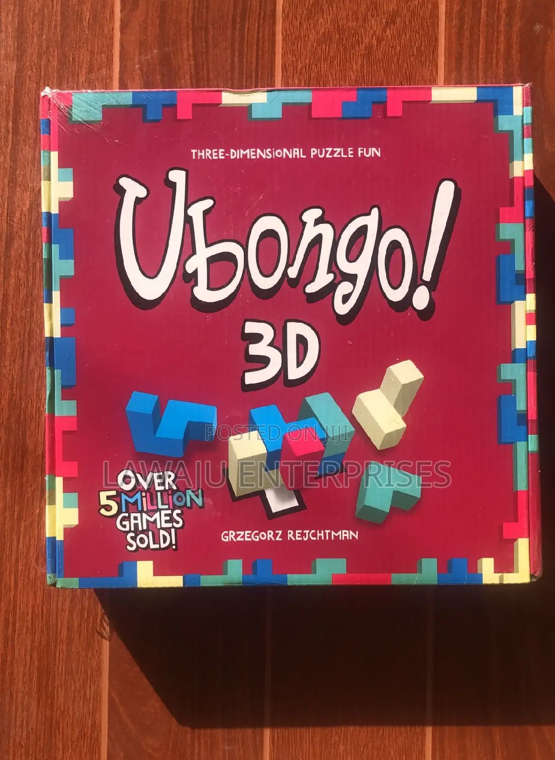 3 Dimensional Puzzle Fun Game-Ubongo 3D
