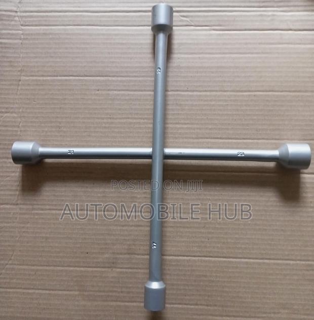 Cross Spanner 17mm 19mm 21mm 23mm Chrome