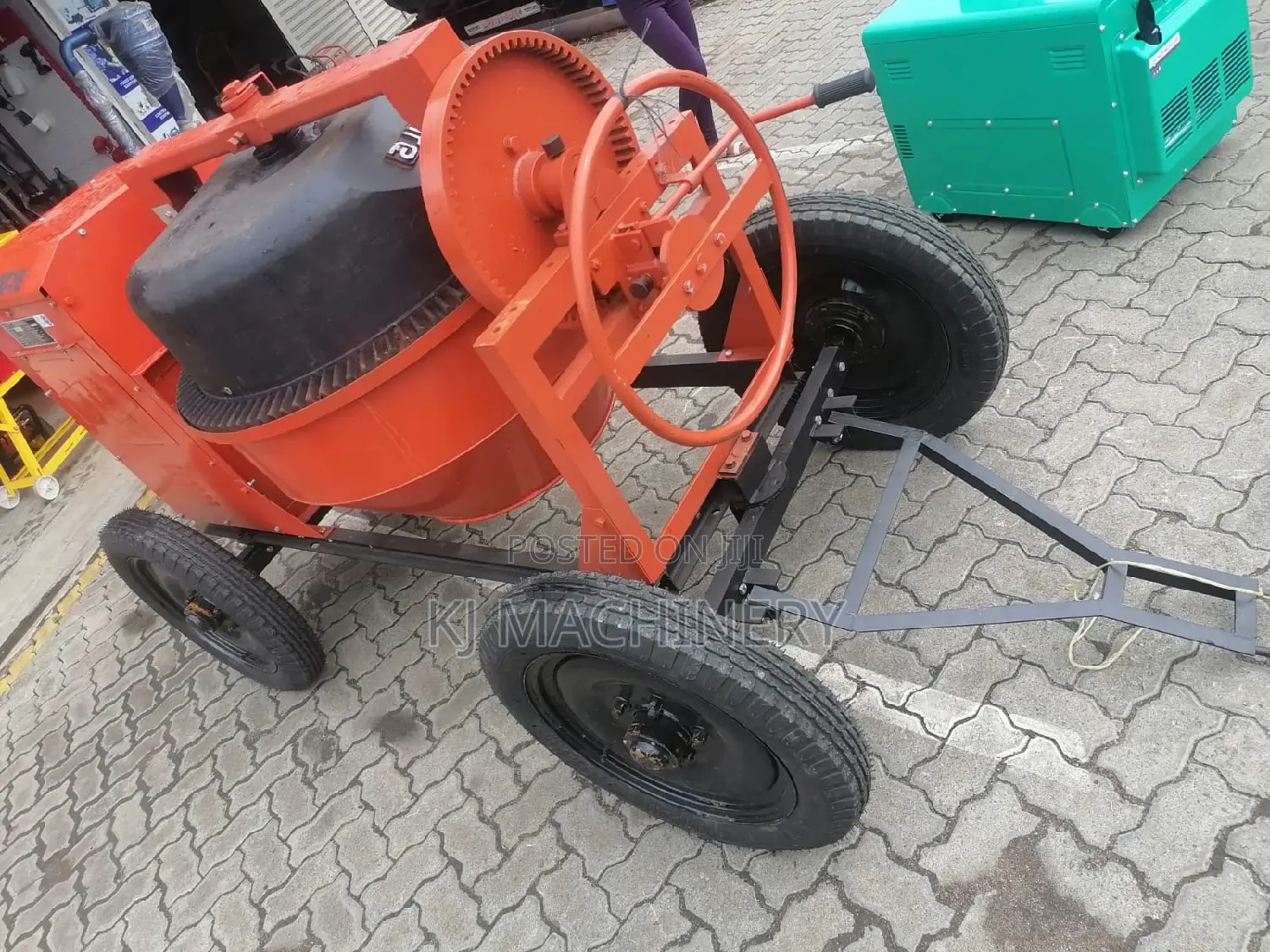 Indian Heavy Concrete Mixer 500 L Air Cooled #Engine