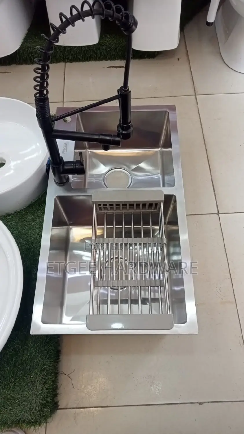 Kitchen Sink Heavy Guage Silver