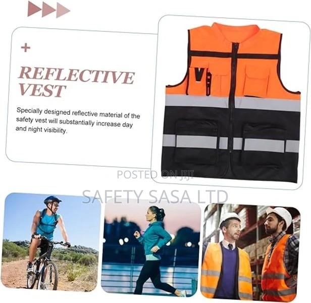 Reflector Jackets Orange And Black - thumbnail 3