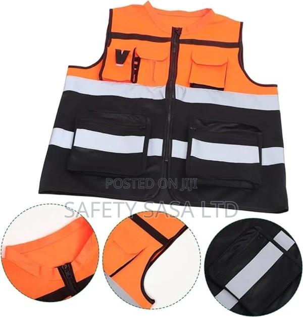Reflector Jackets Orange And Black - thumbnail 4