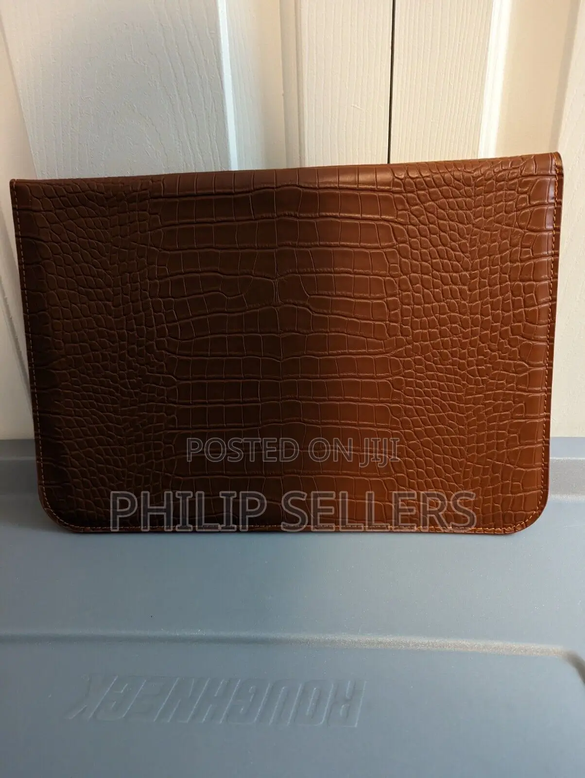 Laptop Sleeve Macbook Air/Pro 13" (Any 13" Tab/Device) Croc