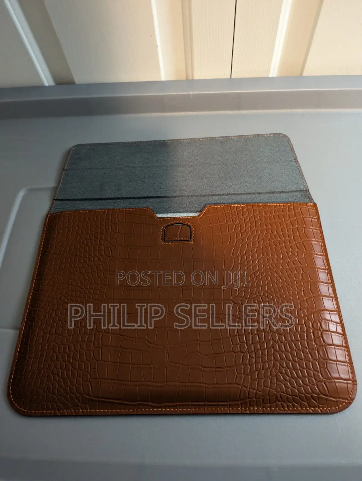 Laptop Sleeve Macbook Air/Pro 13" (Any 13" Tab/Device) Croc