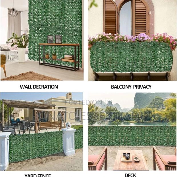 Realistic Artificial Leaf Privacy Fence - thumbnail 3
