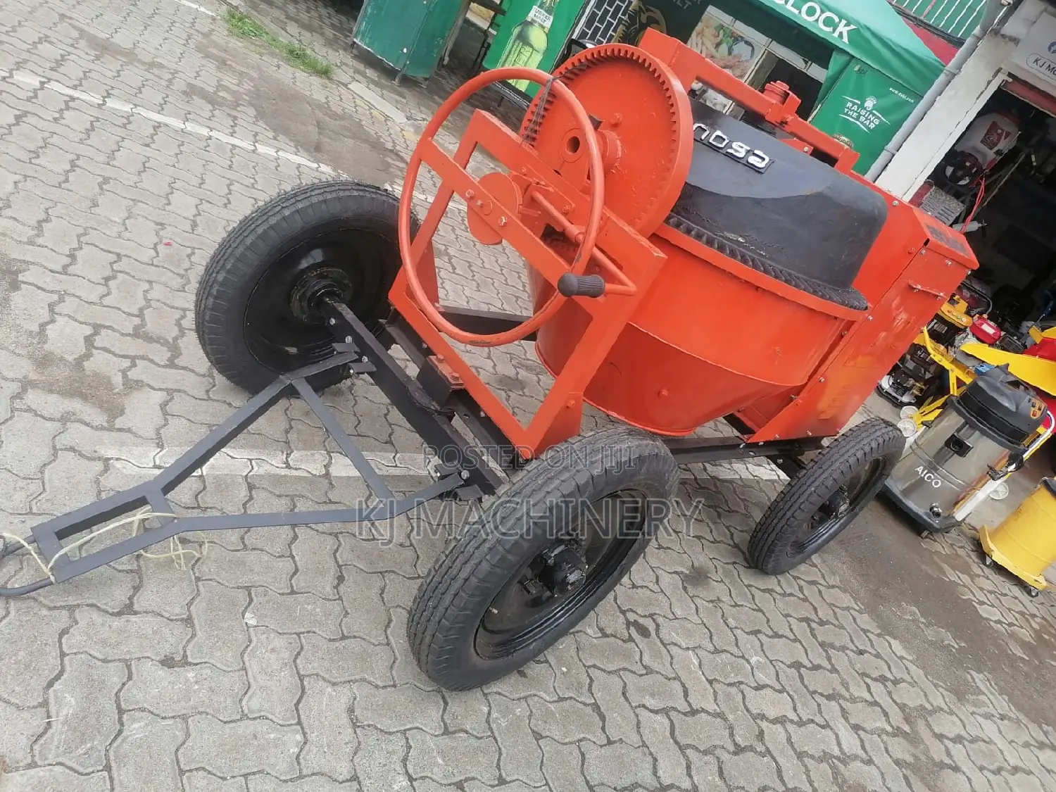 Indian Heavy Duty 500l Concrete Batch Mixer
