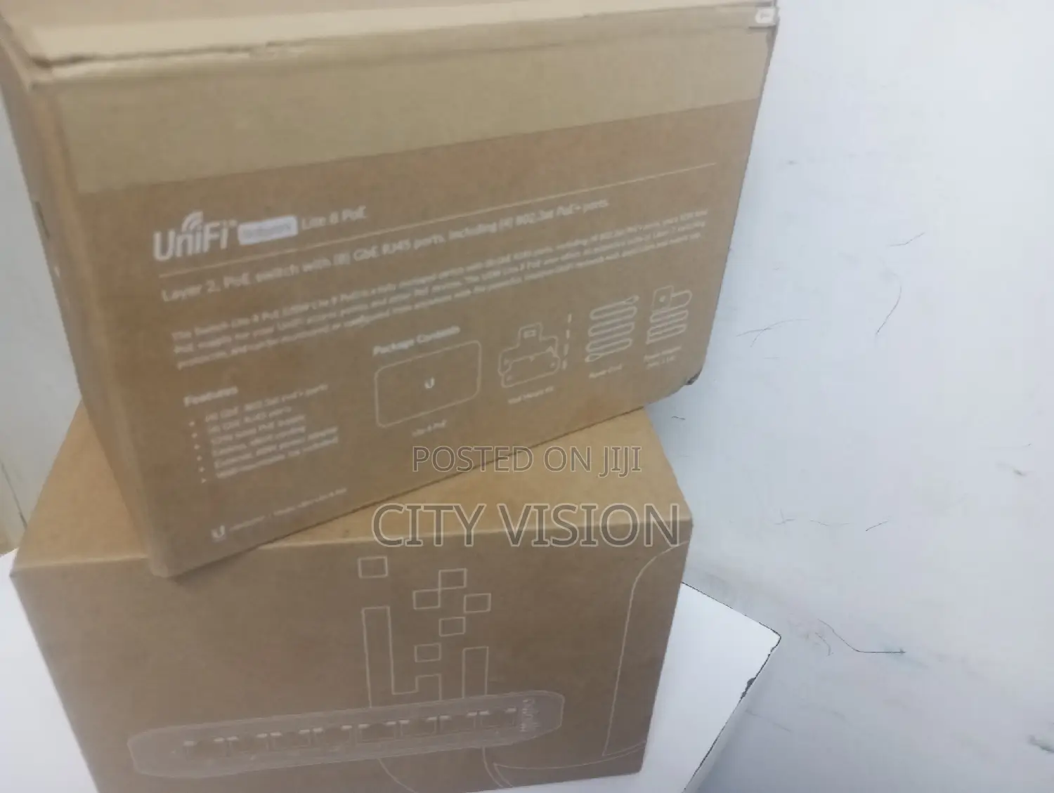 (Usw-Lite -8-Poe) Switch Unifi Network Lite 8poe// Lite8 Poe
