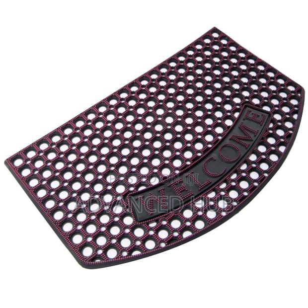 High Quality Rubber Door Mat With Welcome Message - thumbnail 4