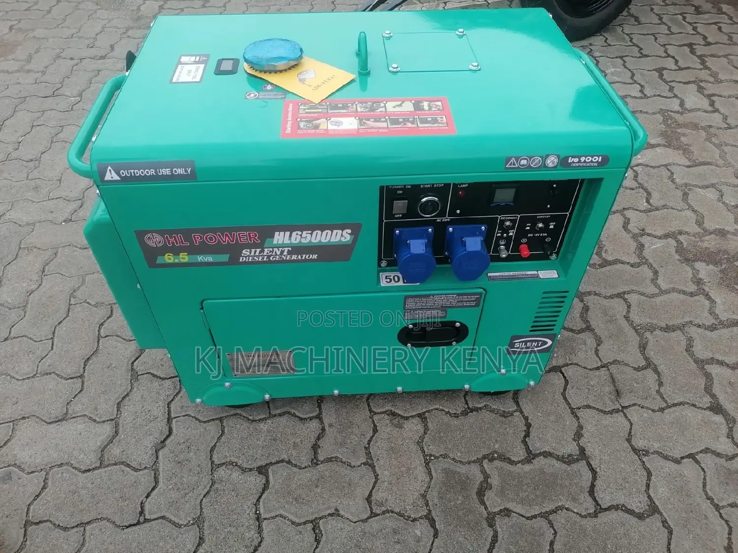 Diesel Silent Generator 6.5kva With Automatic Switch