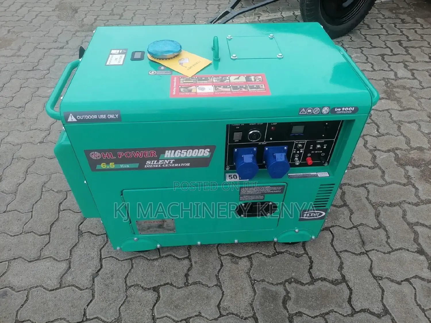 Diesel Silent Generator 6.5kva With Automatic Switch