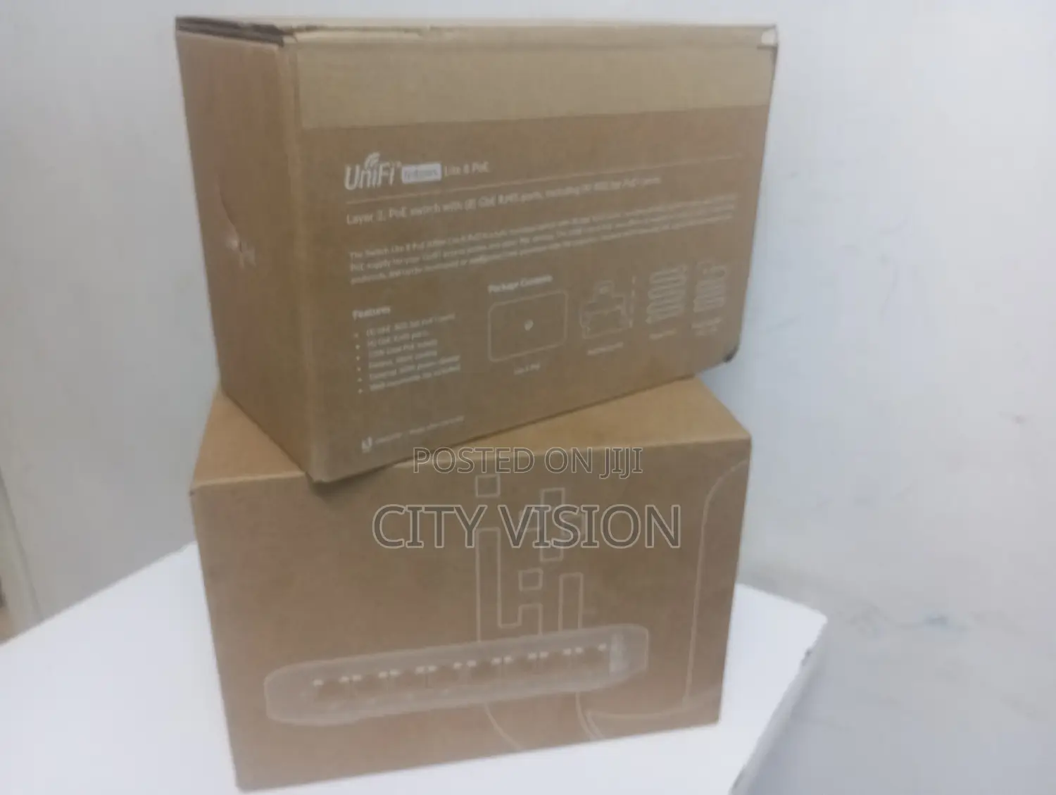 Unifi Lite 8poe Port Switch With (8-Gbe RJ45)Ports! 