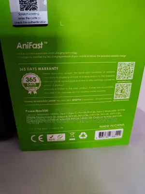 Power Bank 50000mah Oraimo Powerbox500 Fast Charging 22.5W