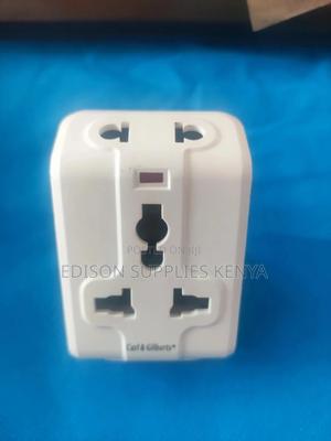 Multiplug Extension Universal Adapter Wall Socket Extension - thumbnail 2