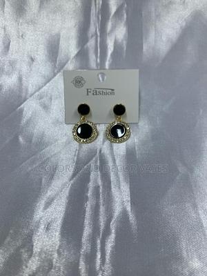 Black Gold Earrings - thumbnail 2