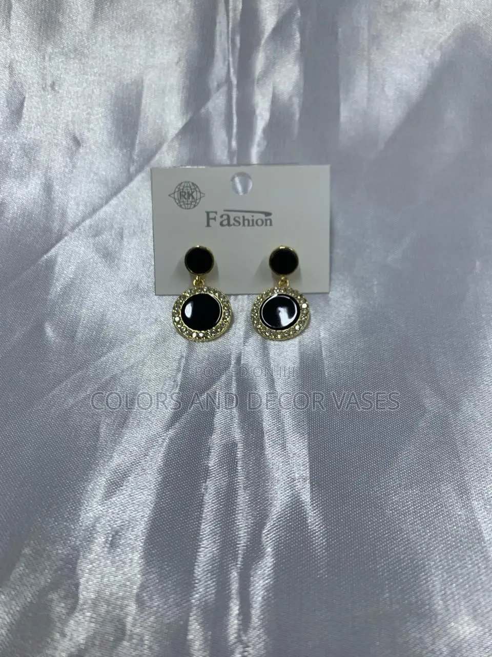 Black Gold Earrings