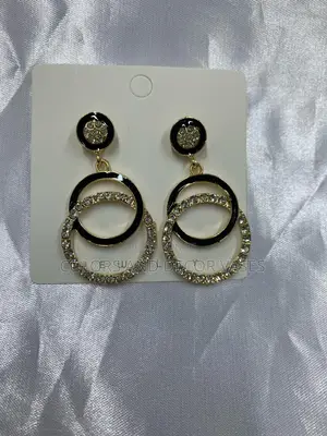 Black Gold Earrings
