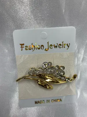 Brooch Available in Gold and Silver