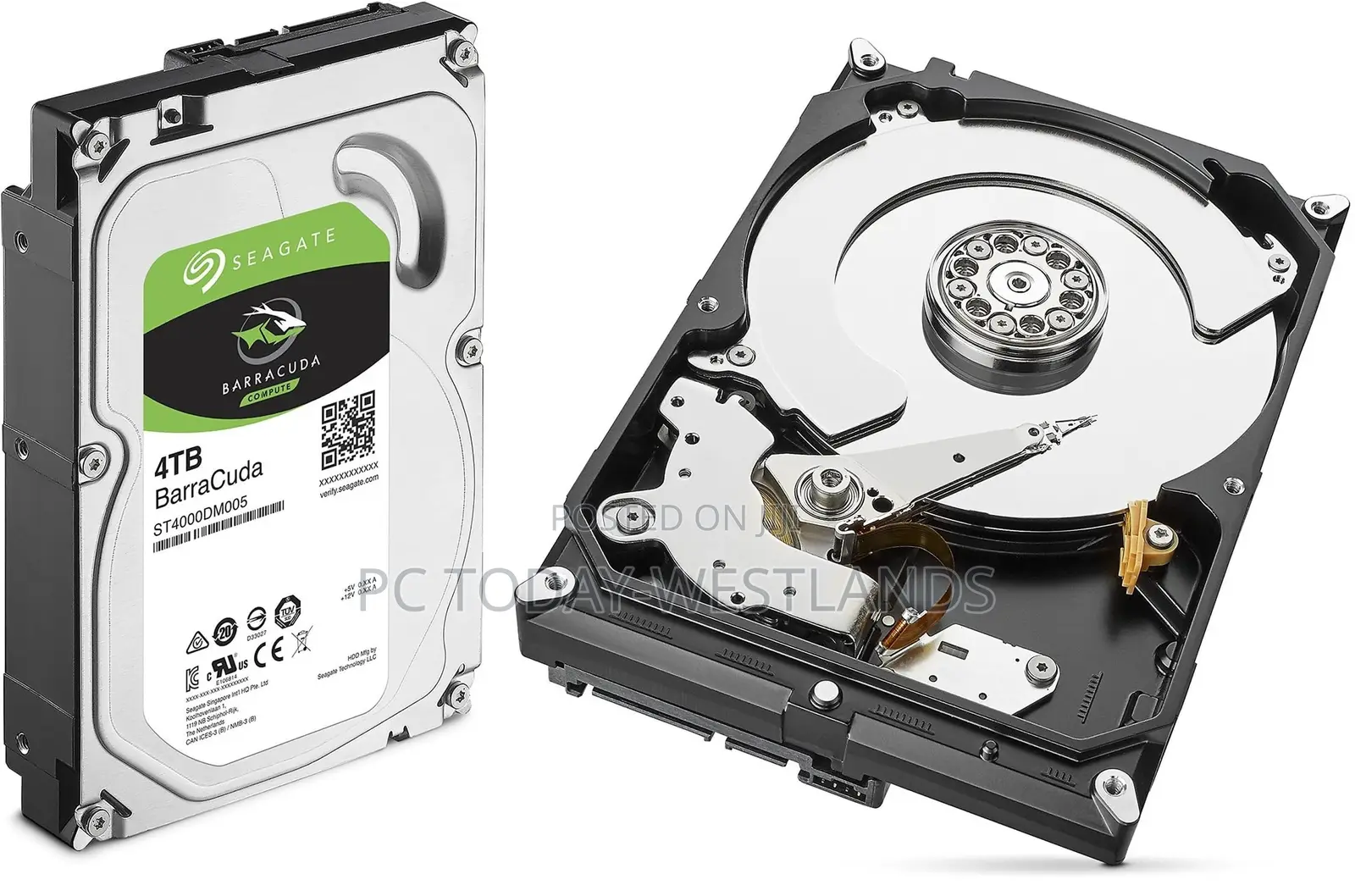 Seagate Barracuda Internal Hard Drive 4TB SATA 6gb/S