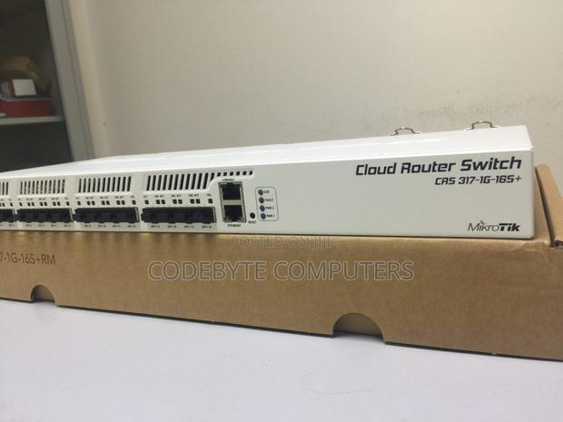 Mikrotik Cloudrouter Switch CRS317-1G-16S+RM Rack-Mountable - main view