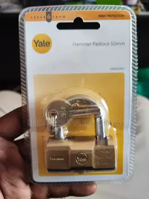 Yale Padlocks Yale Hammer Padlocks 50mm High Protection