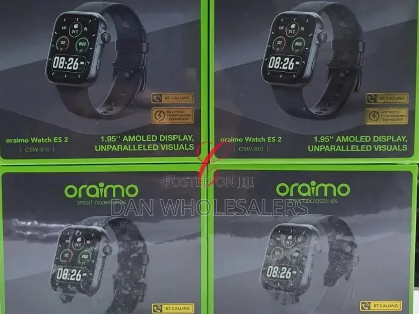 Oraimo ES 2 OSW-810 AMOLED Screen BT Call Smart Watch