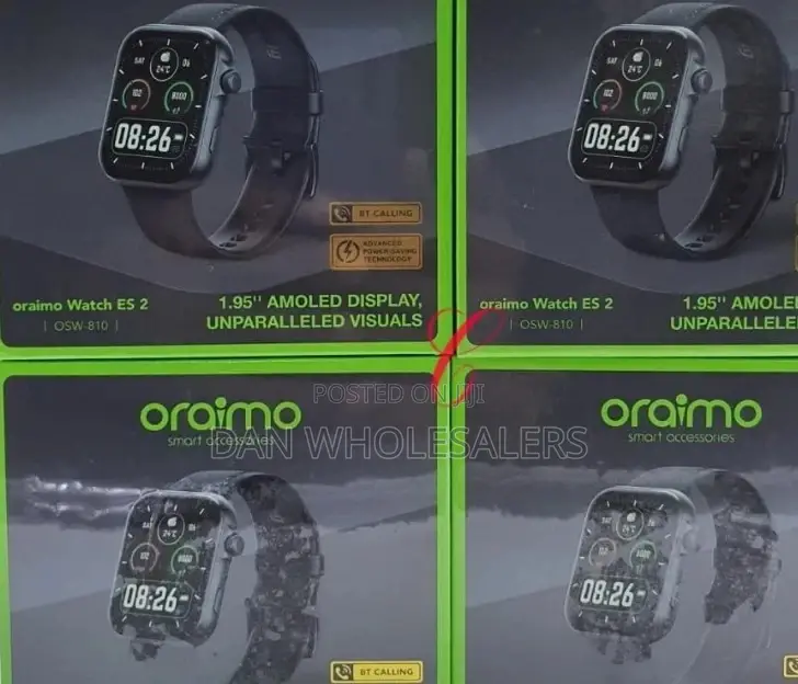 Oraimo ES 2 OSW-810 AMOLED Screen BT Call Smart Watch