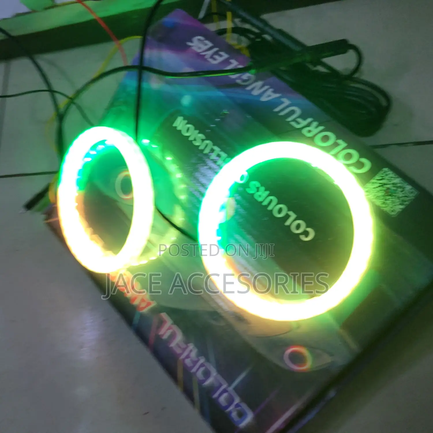 RGB Headlight Angel Rings