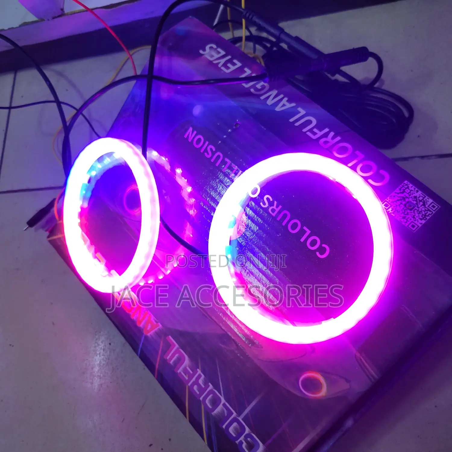 RGB Headlight Angel Rings
