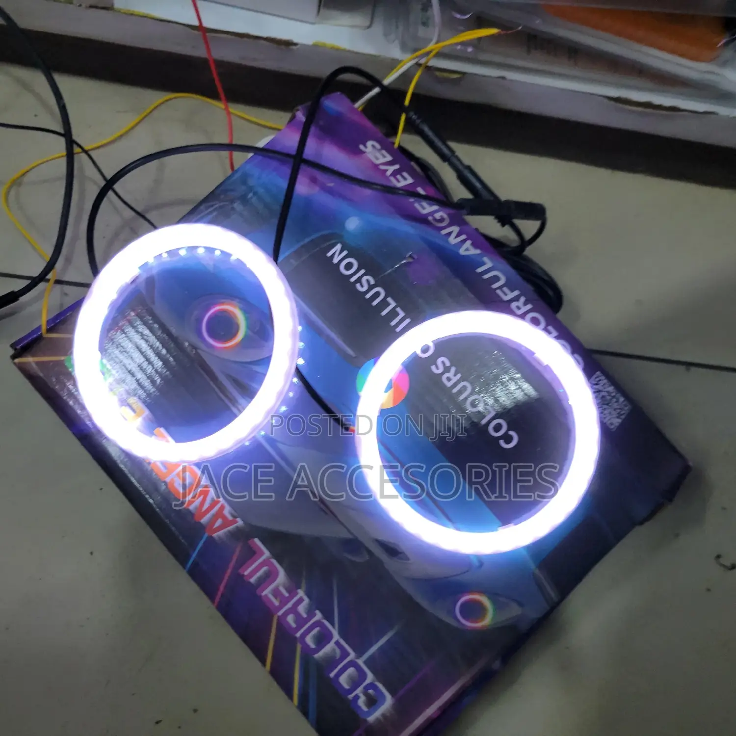 RGB Headlight Angel Rings
