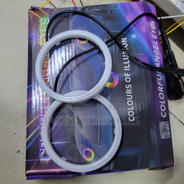 RGB Headlight Angel Rings - main view