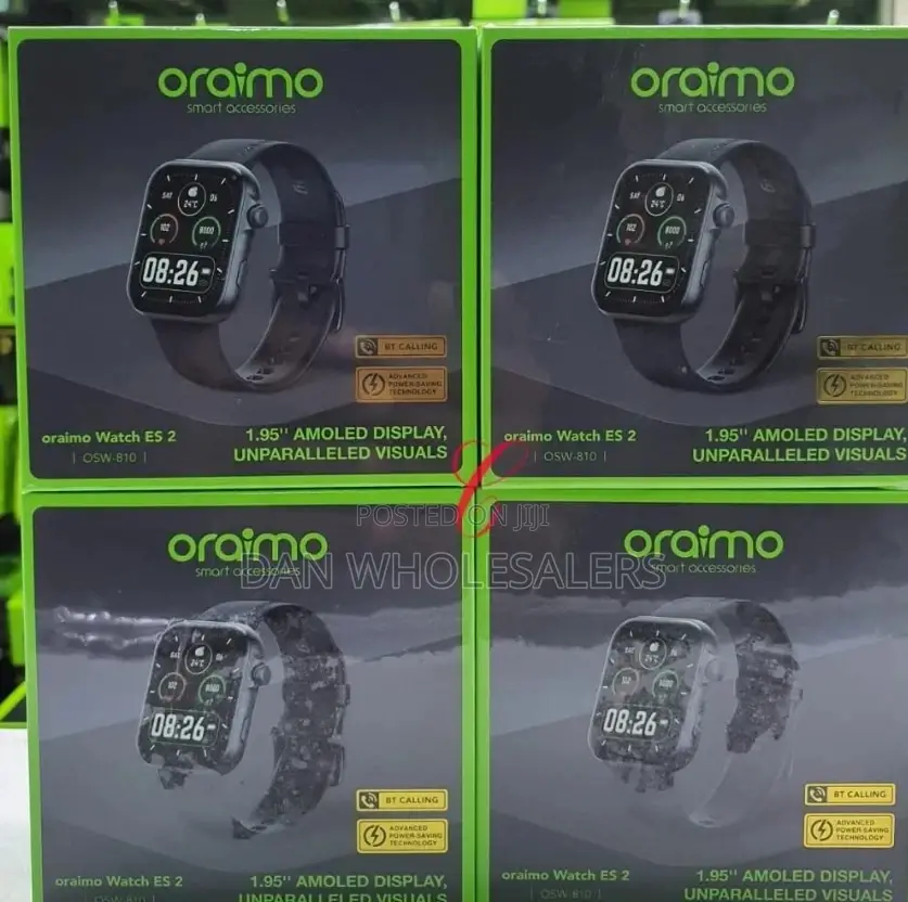 Oraimo Watch OSW-810 AMOLED Screen BT Call Smart Watch