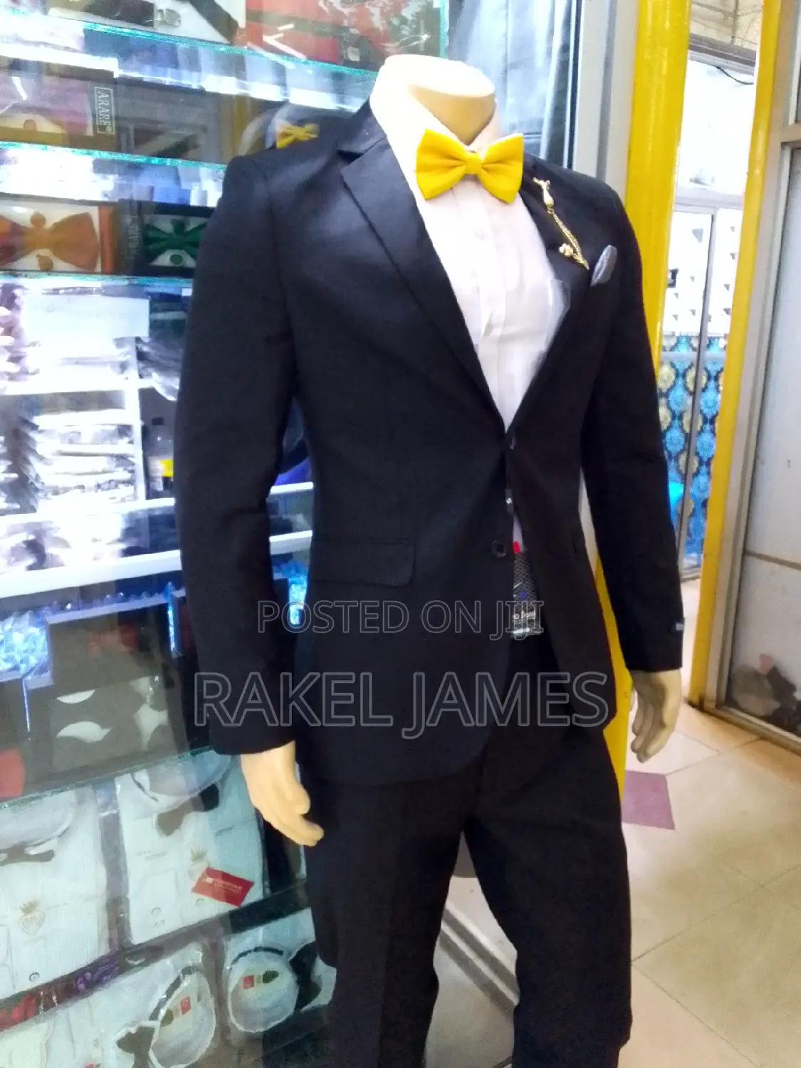 Adults Black Suit