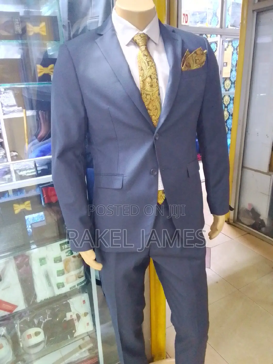 Adults Black Suit