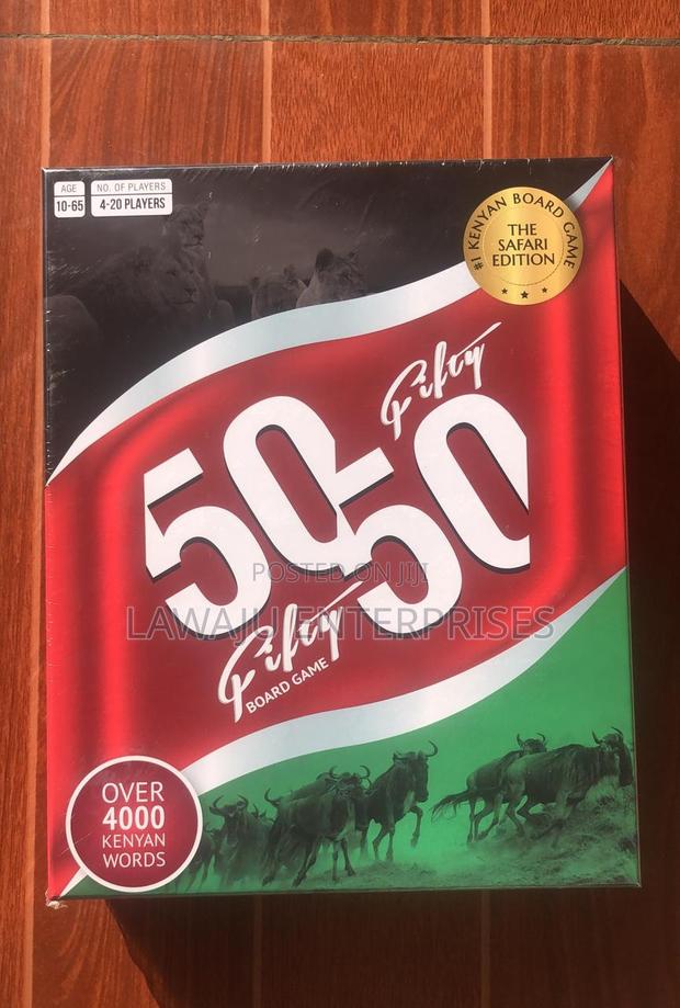 50-50 Board Game - main view