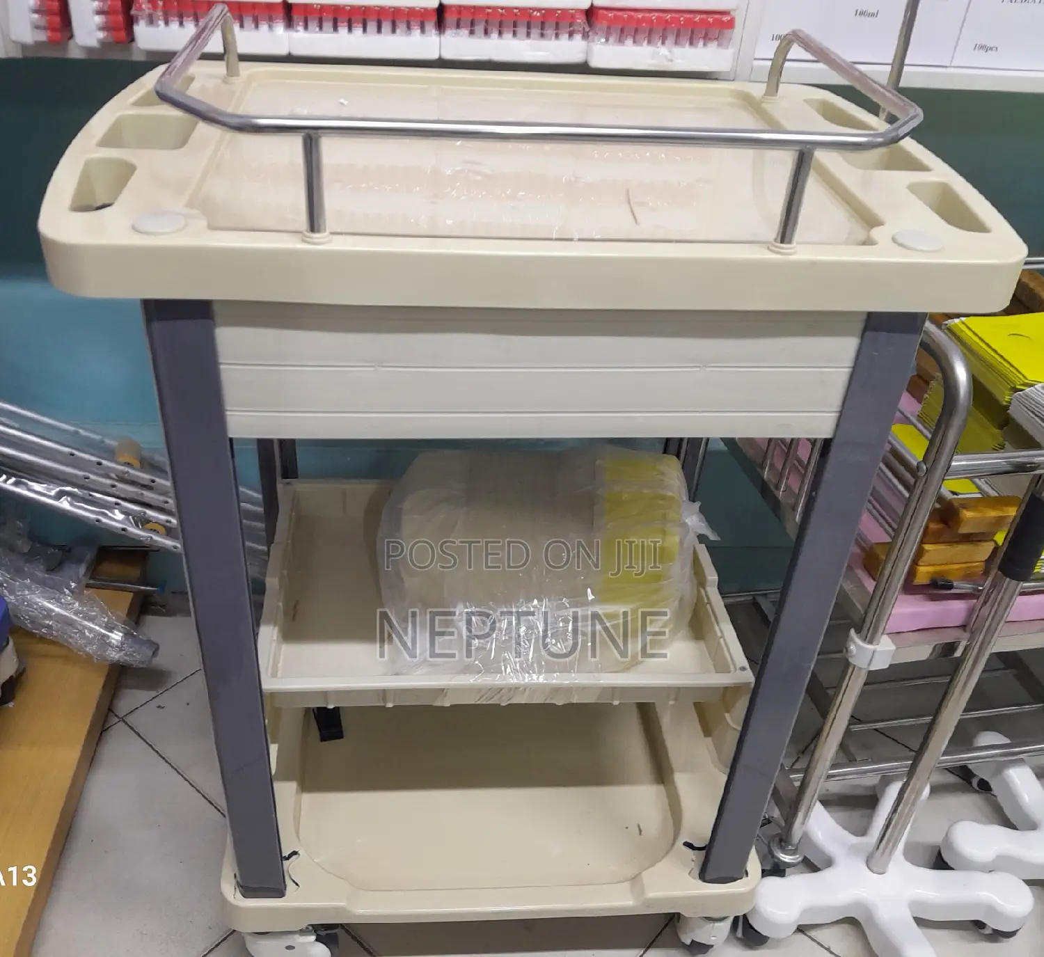 Instrument Trolley Open Shelves