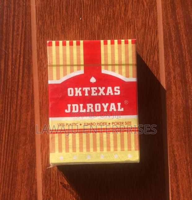 Hard Plastic Poker Cards - main view