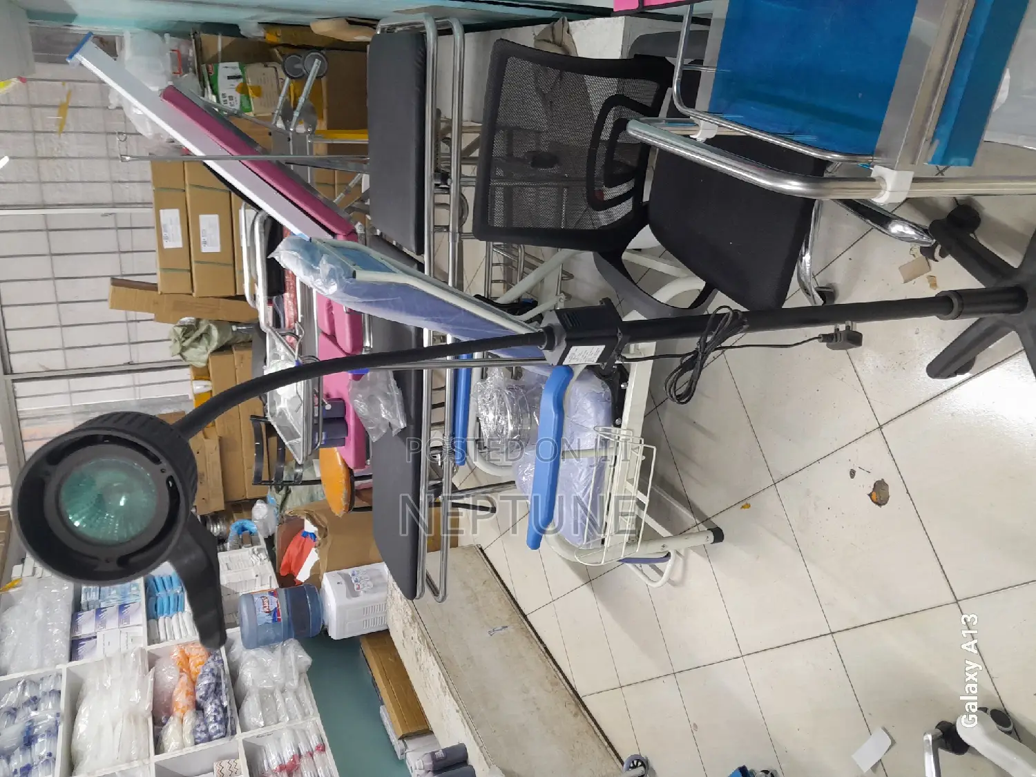 Examination Light Black