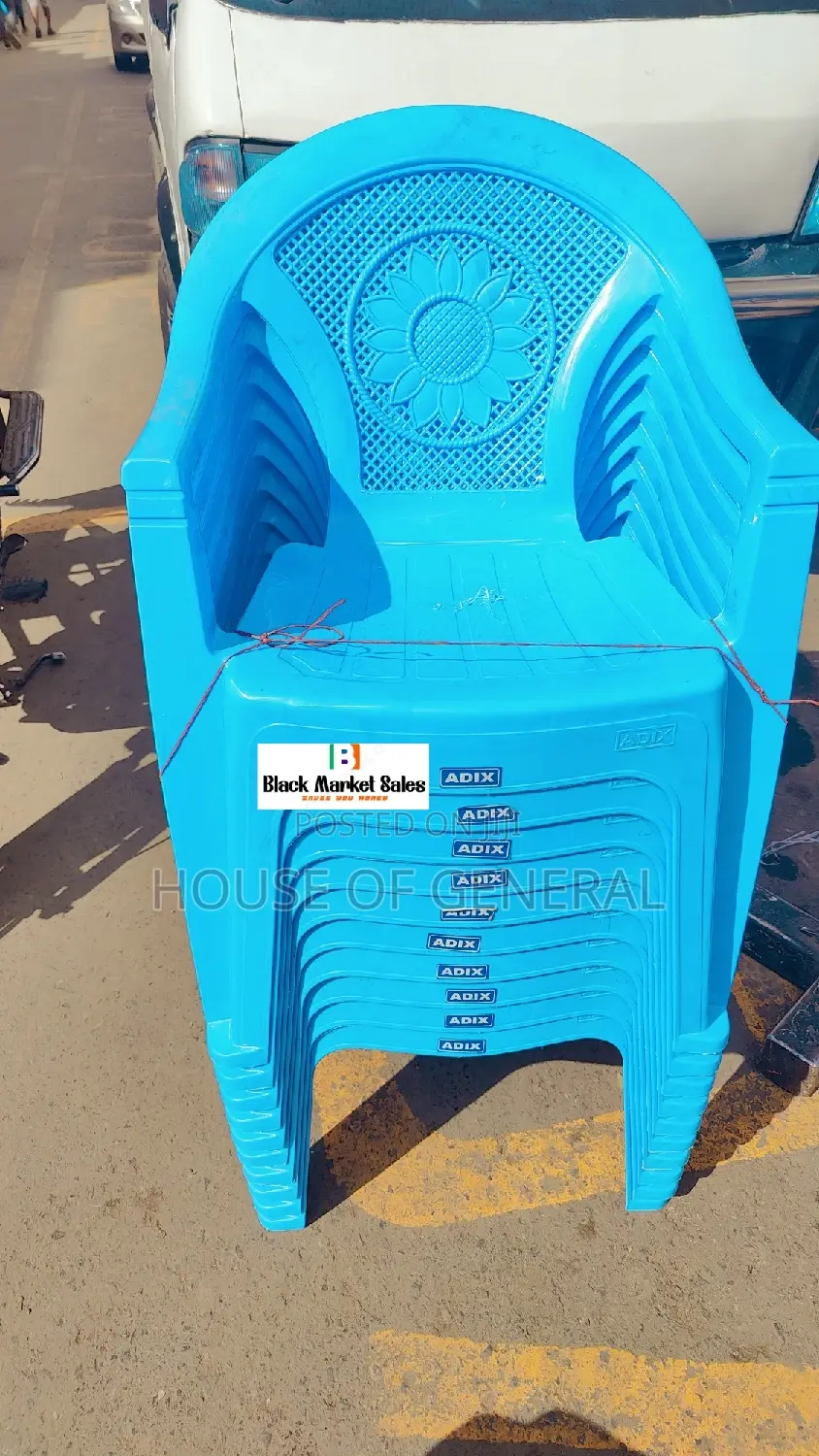 Adix Plastic Chairs With Arms