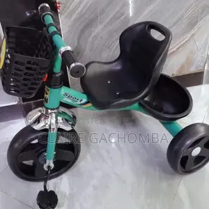 Kids Tricycle With Basket and Comfy Seat