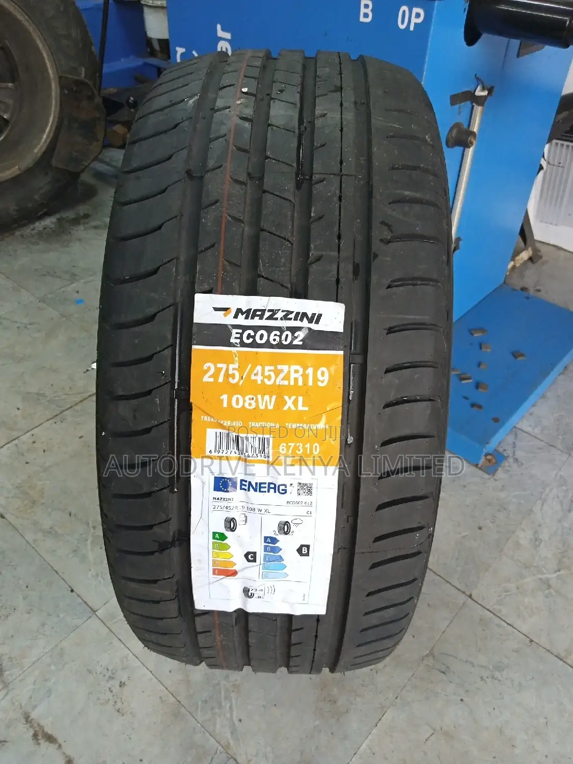 275/45r19 Mazzini Tyre
