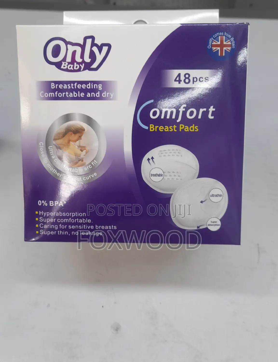 Only Baby Comfort Breast Pads 48pcs