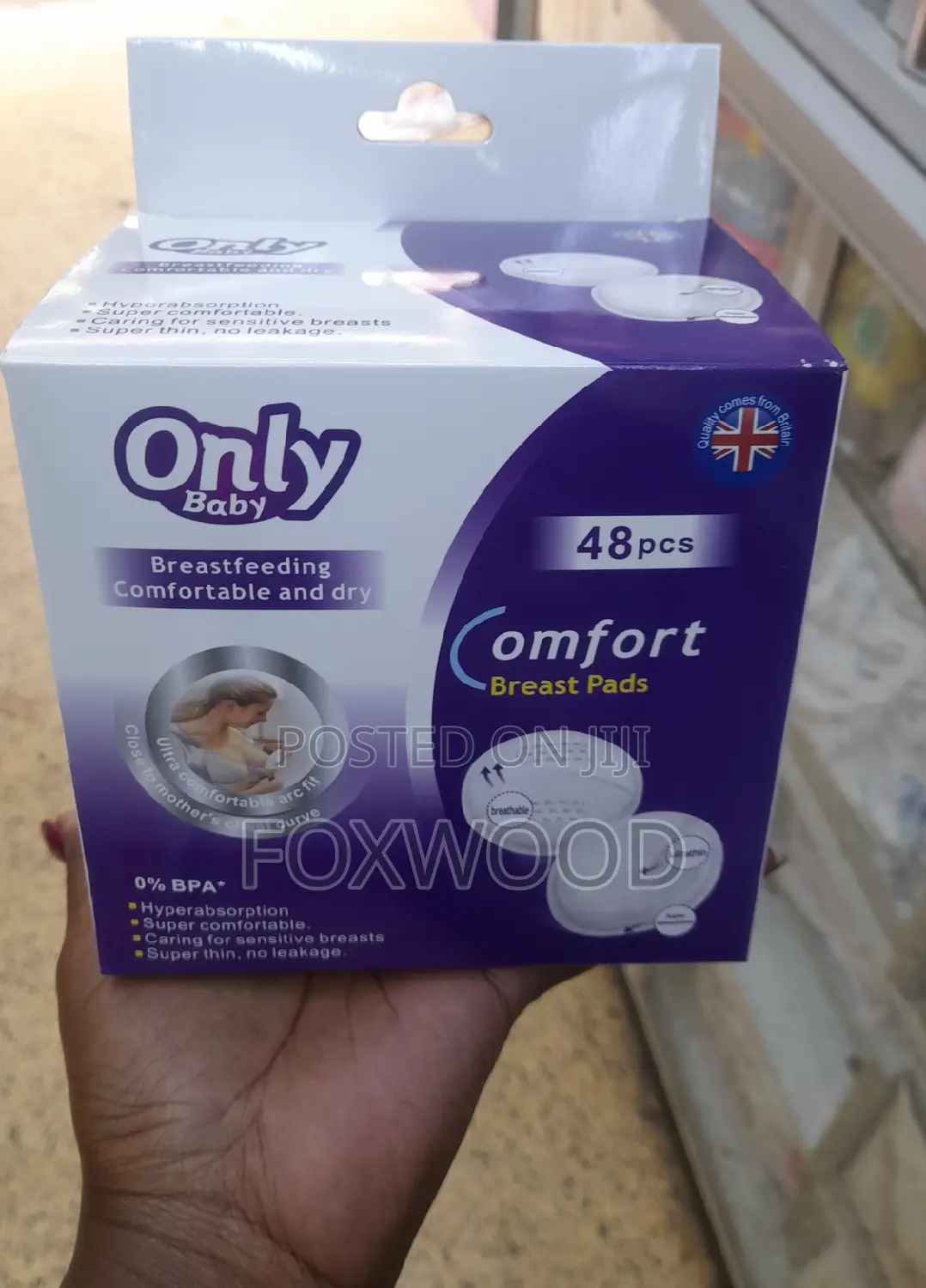 Only Baby Comfort Breast Pads 48pcs