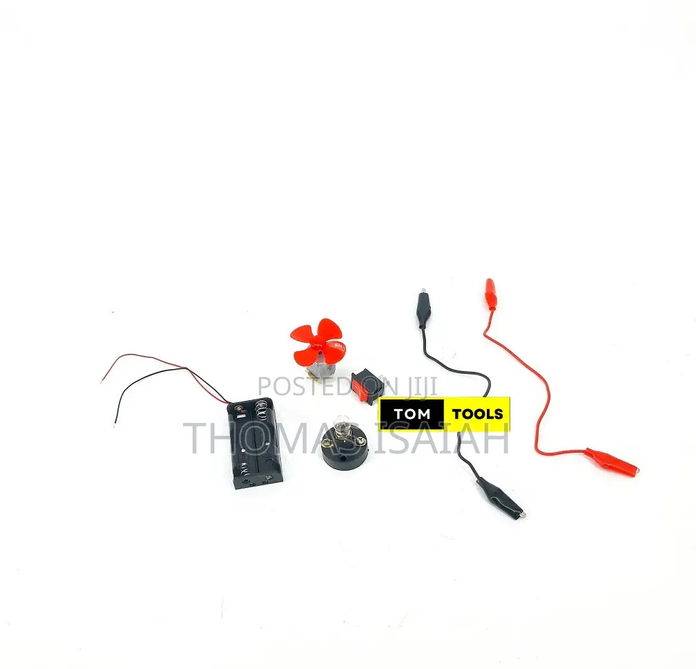 Electric Circuit Learning Kit With Motor for Basic Science E