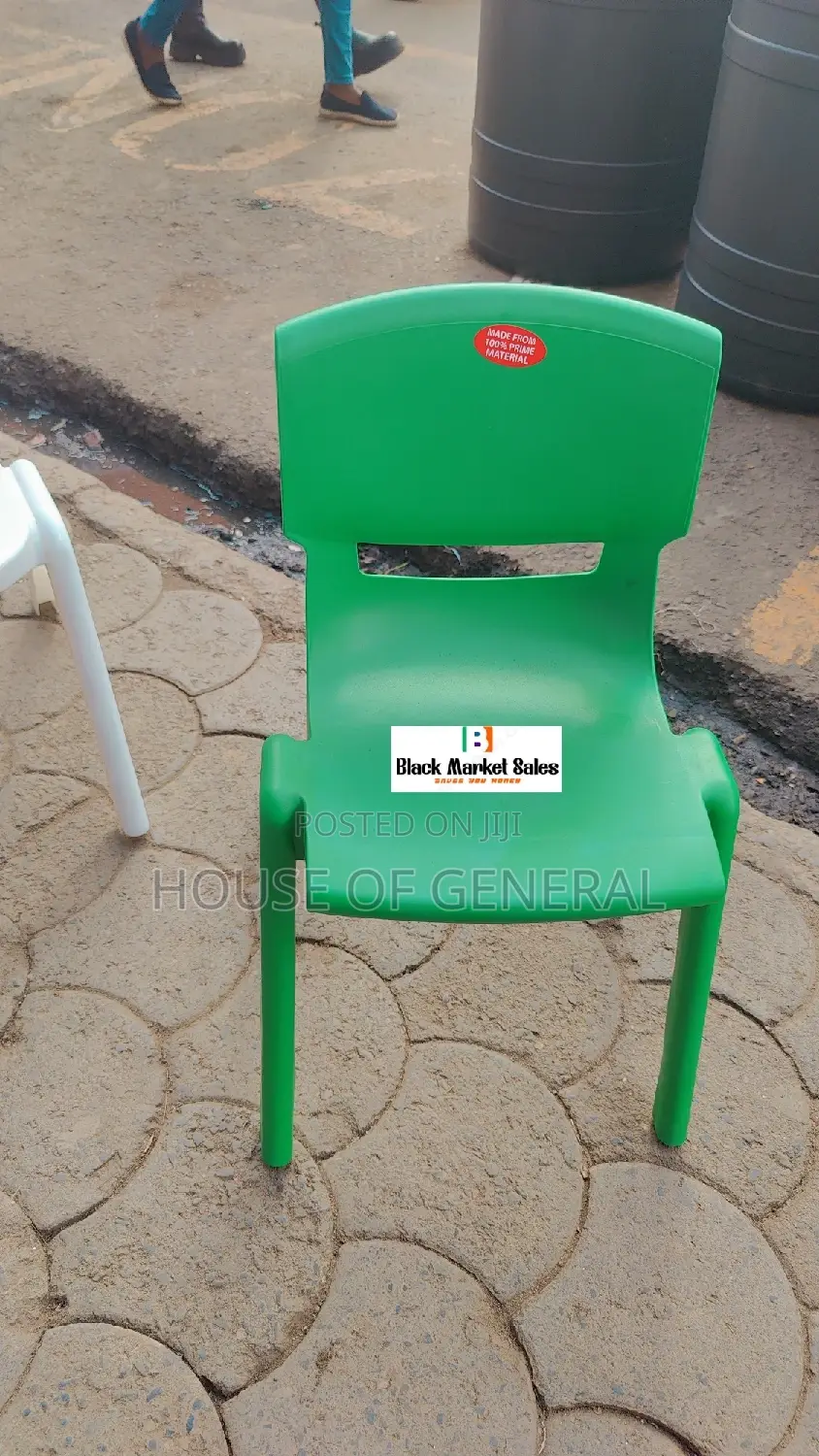 Strong Armless Kids Plastic Chairs