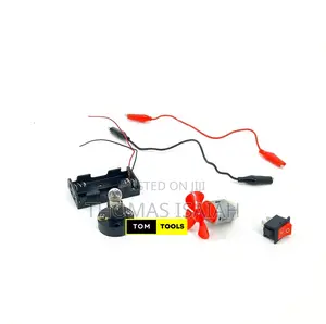 Electric Circuit Learning Kit With Motor for Basic Science E