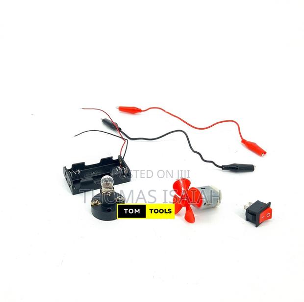 Electric Circuit Learning Kit With Motor for Basic Science E - thumbnail 3