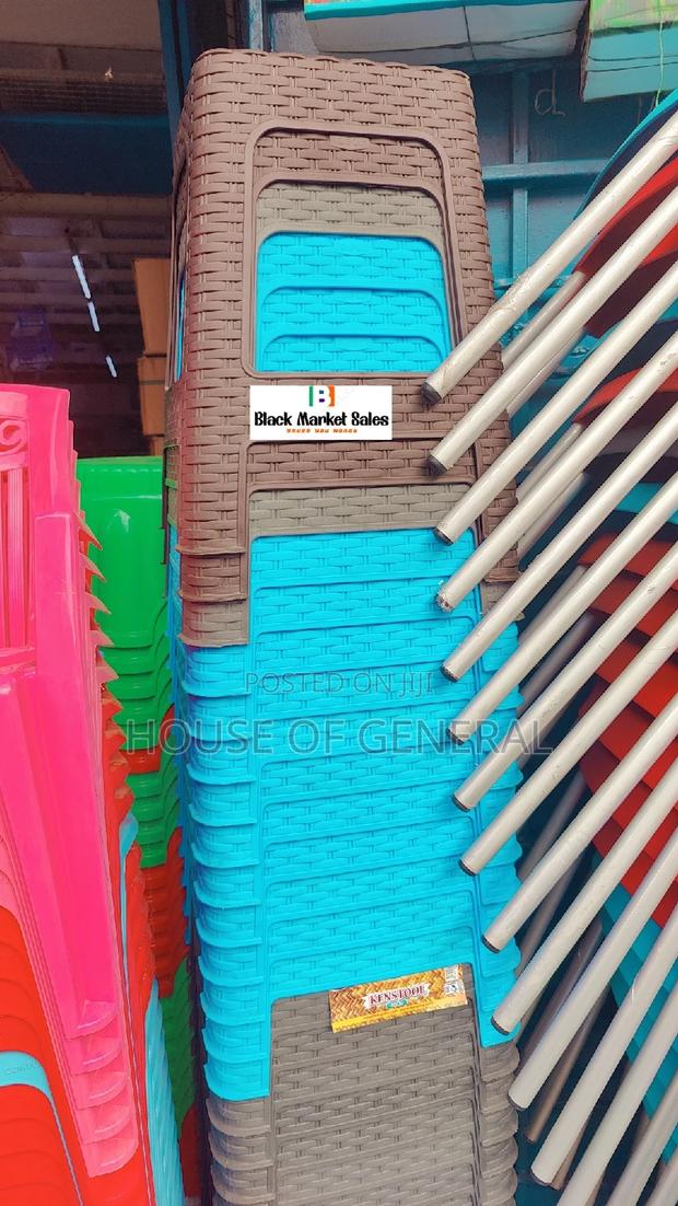 Strong Bamboo Plastic Stools