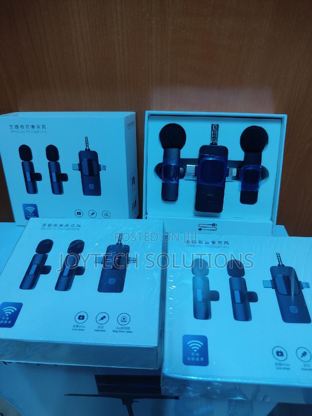 Dual Wireless Microphone 3.5mm, Type C iPhone - main view