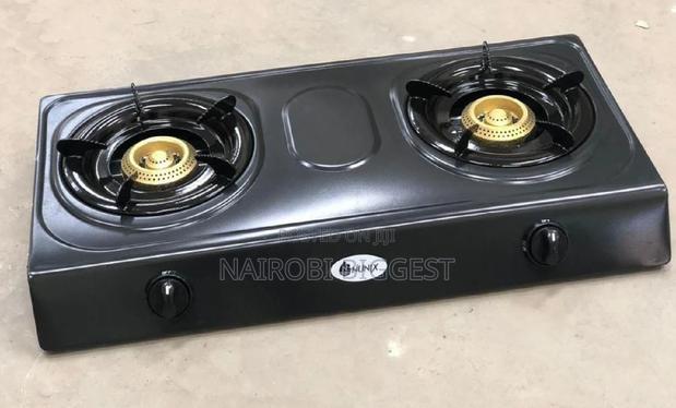Nunix Stainless Two Burner Cooker