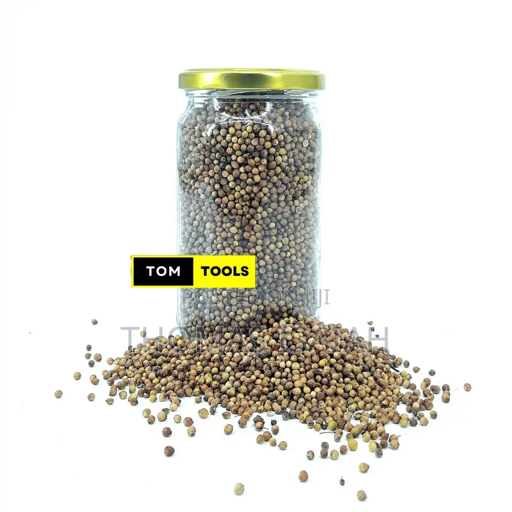 250g Whole Coriander Dhania Seeds in Reusable 720ml Glass Ja